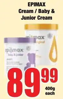 Boxer Superstores EPI MAX Cream / Baby & Junior Cream offer
