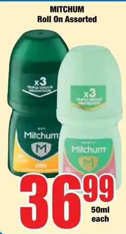 Boxer Superstores Mitchum Roll On Assorted offer