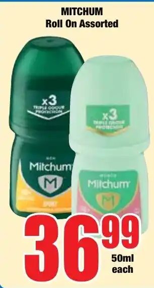 Boxer Superstores Mitchum Roll On Assorted offer
