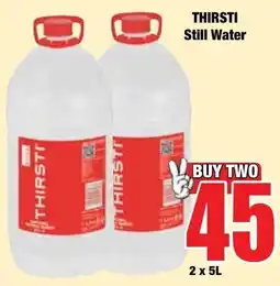 Boxer Superstores THIRSTI Still Water offer