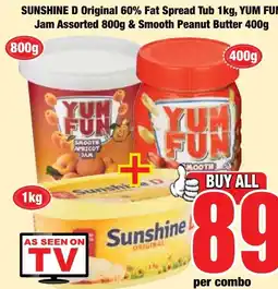 Boxer Superstores YUM FUN Jam Assorted offer