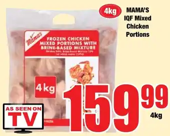 Boxer Superstores Mama's IQF Mixed Chicken Portions offer