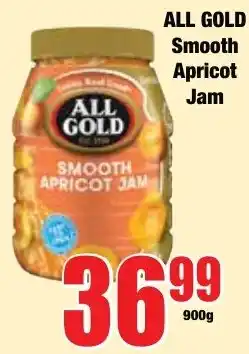 Boxer Superstores ALL GOLD Smooth Apricot Jam offer
