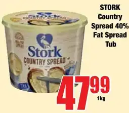 Boxer Superstores Stork Country Spread 40% Fat Spread Tub offer