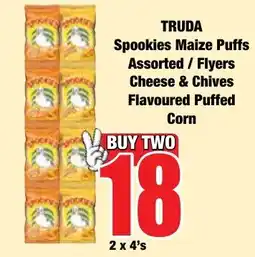 Boxer Superstores TRUDA Spookies Maize Puffs Assorted offer