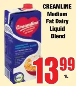 Boxer Superstores Creamline Medium Fat Dairy Liquid Blend offer