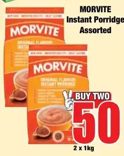 Boxer Superstores MORVITE Instant Porridge Assorted offer