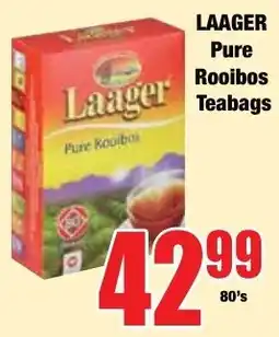 Boxer Superstores Laager Pure Rooibos Teabags offer