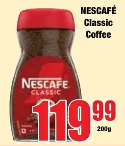Boxer Superstores NESCAFÉ Classic Coffee offer