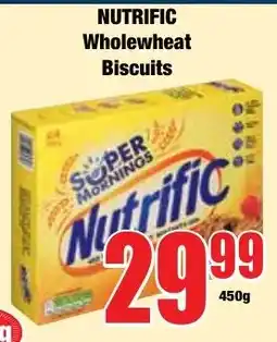 Boxer Superstores Nutrific Wholewheat Biscuits offer