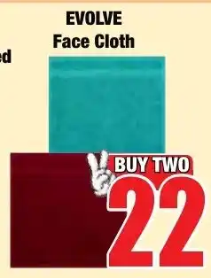 Boxer Superstores EVOLVE Face Cloth offer