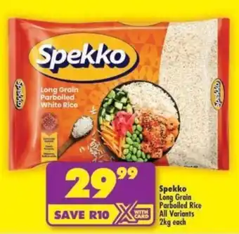 Spekko Long Grain Parboiled White Rice