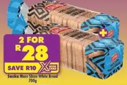 Shoprite Sasko More Slices White Bread offer