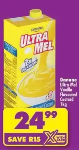 Shoprite Danone Ultra Mel Vanilla Flavoured Custard offer