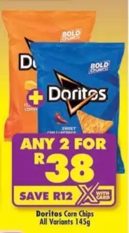 Shoprite Doritos Corn Chips offer