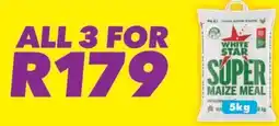 Shoprite White Star Super Maize Meal offer