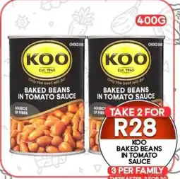 Take 'n Pay KOO Baked Beans in Tomato Sauce offer