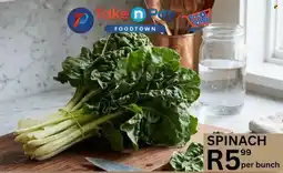 Take 'n Pay Spinach offer