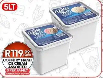 Country Fresh Ice Cream Assorted