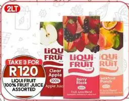 Take 'n Pay LIQUI FRUIT 100% FRUIT JUICE ASSORTED offer