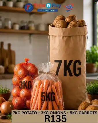 Potato, Onions & Carrots
