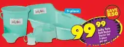 Shoprite Jolly Tots Bath Bucket Starter Set offer