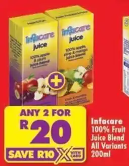 Shoprite Infacare juice offer