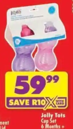 Shoprite Jolly Tots Cup Set offer