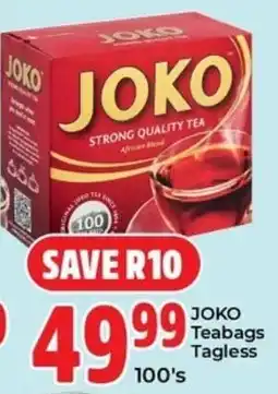 Elite Cash & Carry JOKO Teabags Tagless offer