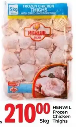 Elite Cash & Carry HENWIL Frozen Chicken Thighs offer