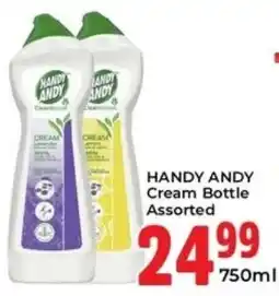 Elite Cash & Carry HANDY ANDY Cream Bottle Assorted offer