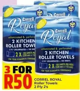 Elite Cash & Carry Correll Royal Roller Towels offer