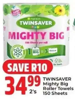 Elite Cash & Carry TWINSAYER Mighty Big Roller Towels offer