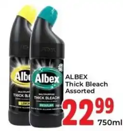 Elite Cash & Carry Albex Thick Bleach Assorted offer