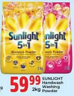 Elite Cash & Carry Sunlight 5in1 Handwash Washing Powder offer