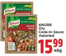 Elite Cash & Carry KNORR Dry Cook-In-Sauce Assorted offer