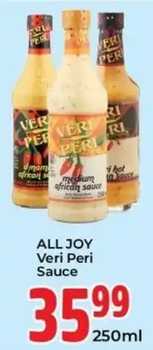 Elite Cash & Carry ALL JOY Veri Peri Sauce offer
