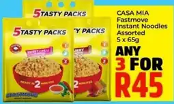 Elite Cash & Carry CASA MIA Fastmove Instant Noodles Assorted offer