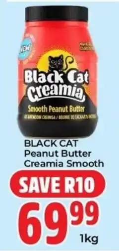 Black Cat Peanut Butter Creamia Smooth