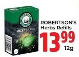 Elite Cash & Carry Robertson's Herbs Refills offer