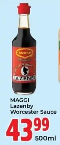 Elite Cash & Carry MAGGI Lazzenby Worcester Sauce offer