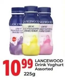 Elite Cash & Carry LANCEWOOD Drink Yoghurt Assorted offer