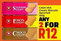 Elite Cash & Carry CASA MIA Cream Biscuits Assorted offer