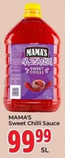 Elite Cash & Carry MAMA'S Sweet Chilli Sauce offer