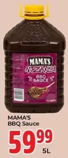 Elite Cash & Carry MAMA'S BBQ Sauce offer