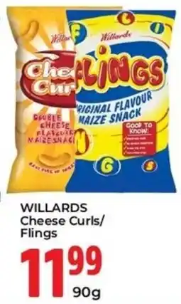 Elite Cash & Carry Willards Cheese Curls/ Flings offer