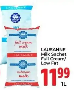 Elite Cash & Carry LAUSANNE Milk Sachet Full Cream/ Low Fat offer