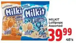 Elite Cash & Carry MILKIT Lollipops Assorted offer