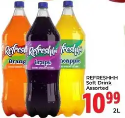 Elite Cash & Carry REFRESHHH Soft Drink Assorted offer