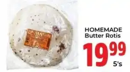 Elite Cash & Carry HOMEMADE Butter Rotis offer